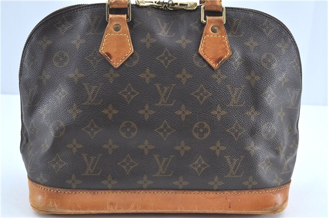 Authentic Louis Vuitton Monogram Alma Hand Bag M51130 LV H6085