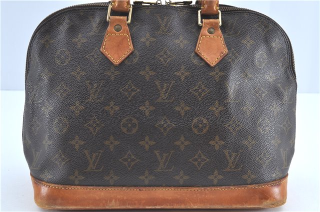 Authentic Louis Vuitton Monogram Alma Hand Bag M51130 LV H6085