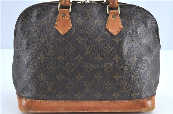 Authentic Louis Vuitton Monogram Alma Hand Bag M51130 LV H6085