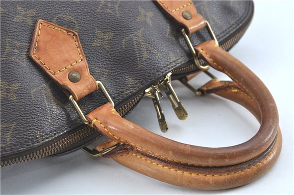 Authentic Louis Vuitton Monogram Alma Hand Bag M51130 LV H6085