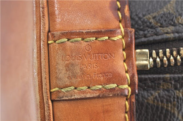 Authentic Louis Vuitton Monogram Alma Hand Bag M51130 LV H6085