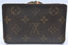 Auth Louis Vuitton Monogram Porte Monnaie Billets Viennois M61663 Wallet H6113