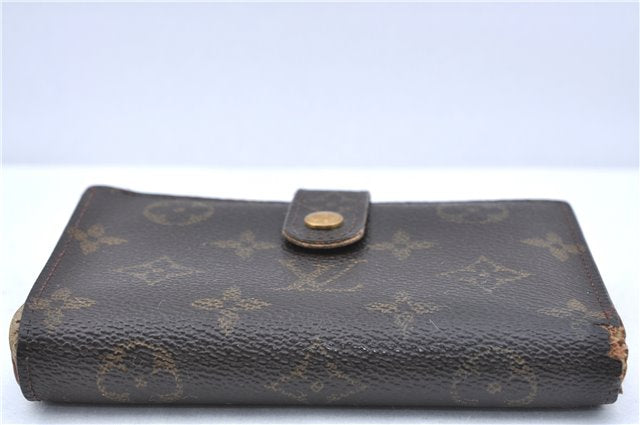 Auth Louis Vuitton Monogram Porte Monnaie Billets Viennois M61663 Wallet H6113