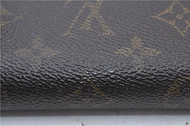 Auth Louis Vuitton Monogram Porte Monnaie Billets Viennois M61663 Wallet H6113