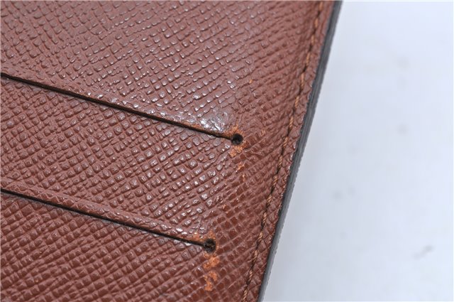 Auth Louis Vuitton Monogram Porte Monnaie Billets Viennois M61663 Wallet H6113