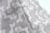Authentic CELINE Sulky Pattern Tote Hand Bag PVC Leather Gray White H6121