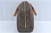 Authentic Louis Vuitton Monogram Trouville Hand Bag M42228 LV H6138