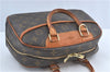 Authentic Louis Vuitton Monogram Trouville Hand Bag M42228 LV H6138