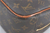 Authentic Louis Vuitton Monogram Trouville Hand Bag M42228 LV H6138