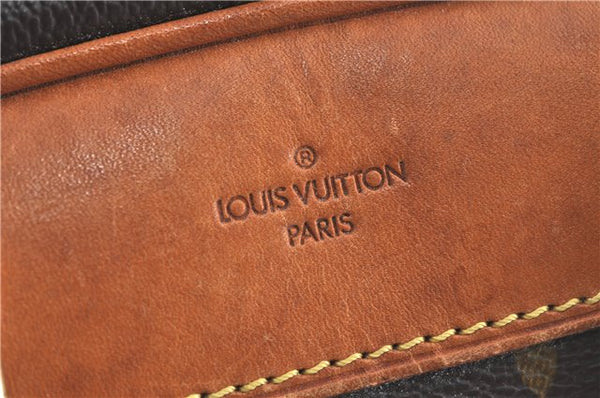 Authentic Louis Vuitton Monogram Trouville Hand Bag M42228 LV H6138