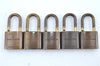 Authentic Louis Vuitton Padlock Gold 10Set LV H6154