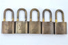 Authentic Louis Vuitton Padlock Gold 10Set LV H6155