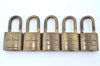 Authentic Louis Vuitton Padlock Gold 10Set LV H6155