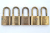 Authentic Louis Vuitton Padlock Gold 10Set LV H6157