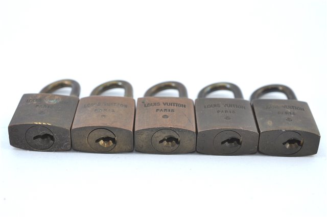 Authentic Louis Vuitton Padlock 10Set Old Model LV H6158