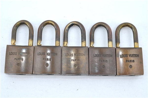 Authentic Louis Vuitton Padlock 10Set Old Model LV H6159