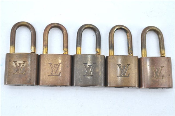 Authentic Louis Vuitton Padlock Gold 10Set LV H6225