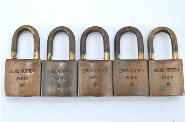 Authentic Louis Vuitton Padlock 10Set Old Model LV H6226