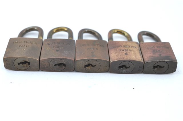 Authentic Louis Vuitton Padlock 10Set Old Model LV H6226