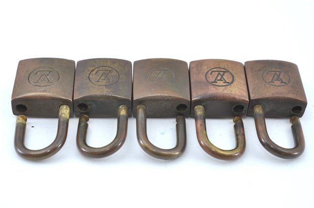 Authentic Louis Vuitton Padlock 10Set Old Model LV H6226