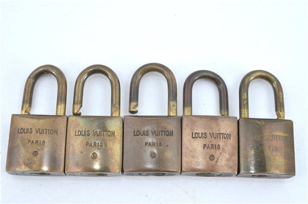 Authentic Louis Vuitton Padlock 10Set Old Model LV H6228