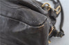 Authentic Chloe Ethel 2Way Shoulder Cross Body Hand Bag Leather Brown H6303