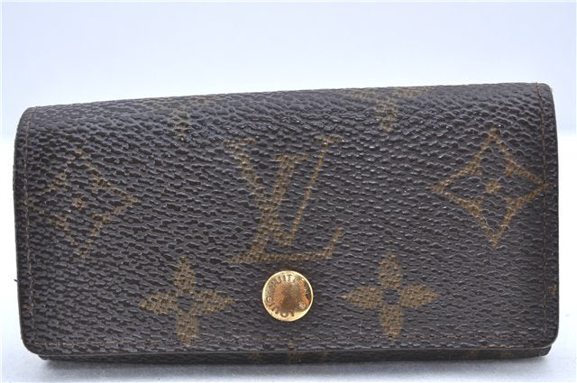 Authentic Louis Vuitton Monogram Multicles 4 Four Hooks Key Case M62631 LV H6316