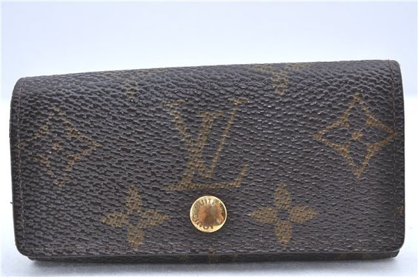 Authentic Louis Vuitton Monogram Multicles 4 Four Hooks Key Case M62631 LV H6316