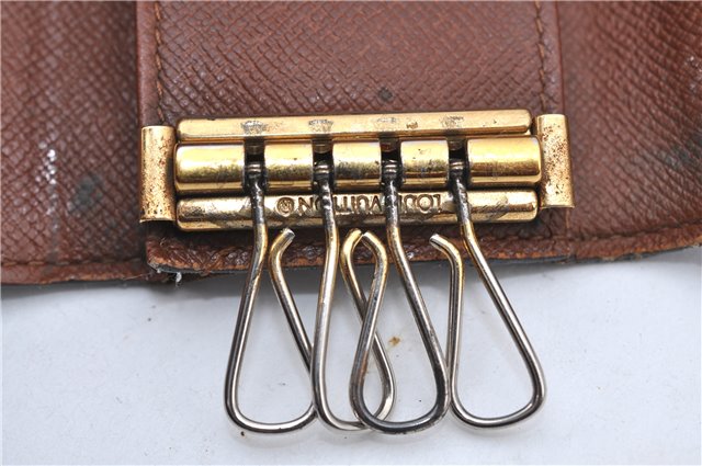 Authentic Louis Vuitton Monogram Multicles 4 Four Hooks Key Case M62631 LV H6316