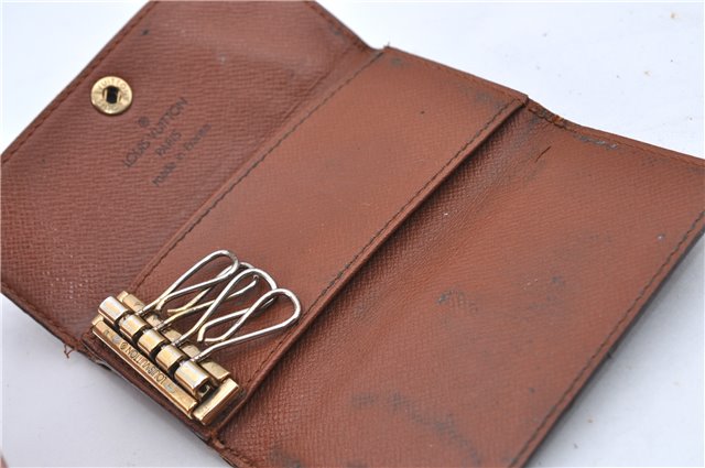 Authentic Louis Vuitton Monogram Multicles 4 Four Hooks Key Case M62631 LV H6317