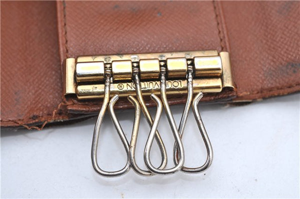 Authentic Louis Vuitton Monogram Multicles 4 Four Hooks Key Case M62631 LV H6317