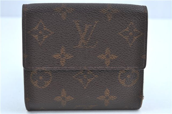 Auth Louis Vuitton Monogram Portefeuille Elise Purse Wallet M61654 LV H6320