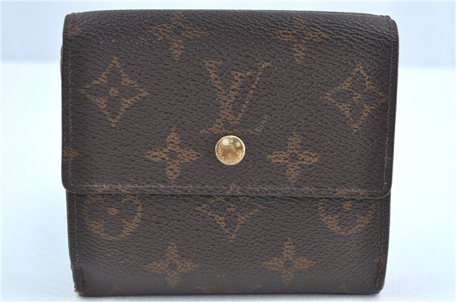 Auth Louis Vuitton Monogram Portefeuille Elise Purse Wallet M61654 LV H6320