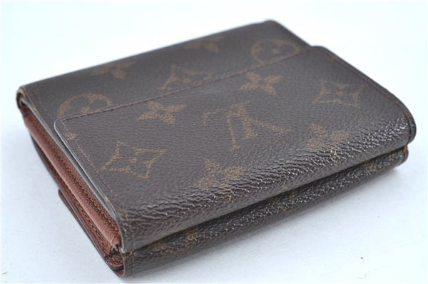 Auth Louis Vuitton Monogram Portefeuille Elise Purse Wallet M61654 LV H6320