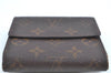 Auth Louis Vuitton Monogram Portefeuille Elise Purse Wallet M61654 LV H6320