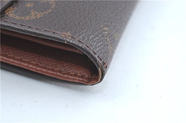 Auth Louis Vuitton Monogram Portefeuille Elise Purse Wallet M61654 LV H6320