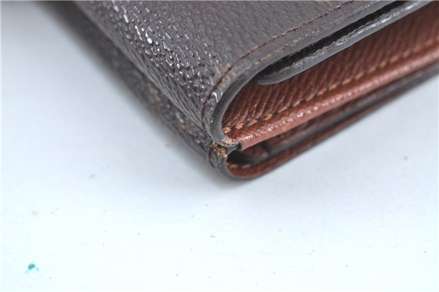 Auth Louis Vuitton Monogram Portefeuille Elise Purse Wallet M61654 LV H6320