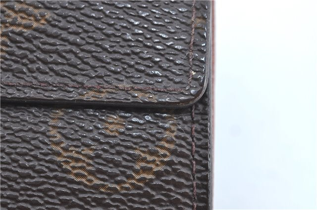 Auth Louis Vuitton Monogram Portefeuille Elise Purse Wallet M61654 LV H6320