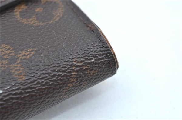 Auth Louis Vuitton Monogram Portefeuille Elise Purse Wallet M61654 LV H6320