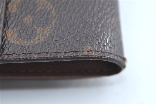 Auth Louis Vuitton Monogram Portefeuille Elise Purse Wallet M61654 LV H6320