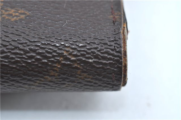 Auth Louis Vuitton Monogram Portefeuille Elise Purse Wallet M61654 LV H6320