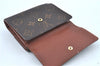 Auth Louis Vuitton Monogram Portefeuille Elise Purse Wallet M61654 LV H6320