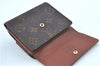 Auth Louis Vuitton Monogram Portefeuille Elise Purse Wallet M61654 LV H6320