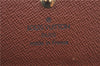 Auth Louis Vuitton Monogram Portefeuille Elise Purse Wallet M61654 LV H6320