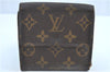 Auth Louis Vuitton Monogram Portefeuille Elise Purse Wallet M61654 LV H6362