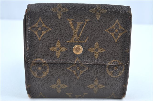 Auth Louis Vuitton Monogram Portefeuille Elise Purse Wallet M61654 LV H6362