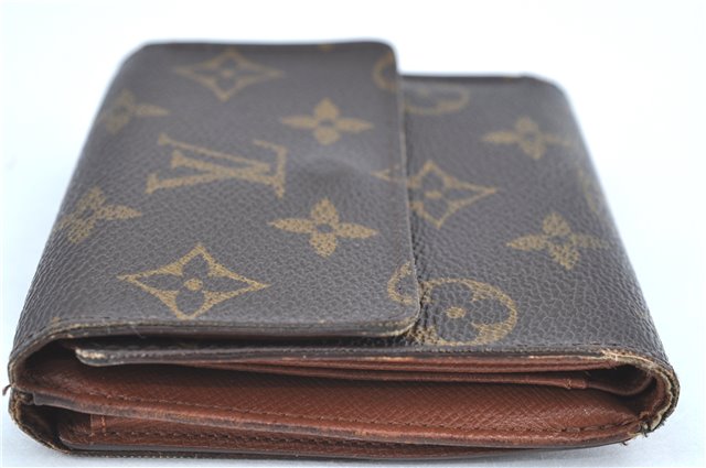 Auth Louis Vuitton Monogram Portefeuille Elise Purse Wallet M61654 LV H6362