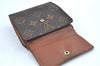 Auth Louis Vuitton Monogram Portefeuille Elise Purse Wallet M61654 LV H6362