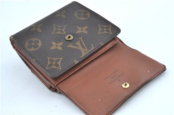 Auth Louis Vuitton Monogram Portefeuille Elise Purse Wallet M61654 LV H6362