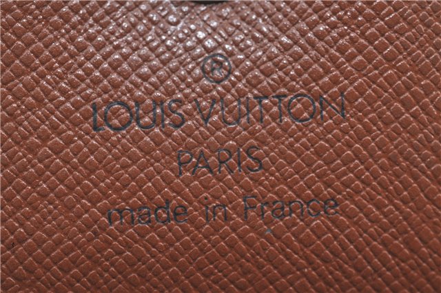 Auth Louis Vuitton Monogram Portefeuille Elise Purse Wallet M61654 LV H6362